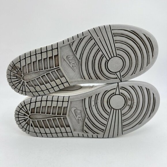 Nike Jordan 1 Phat White Wolf Grey Youth Sneaker Shoes 364772 102 Size 3 Y - Picture 10 of 12